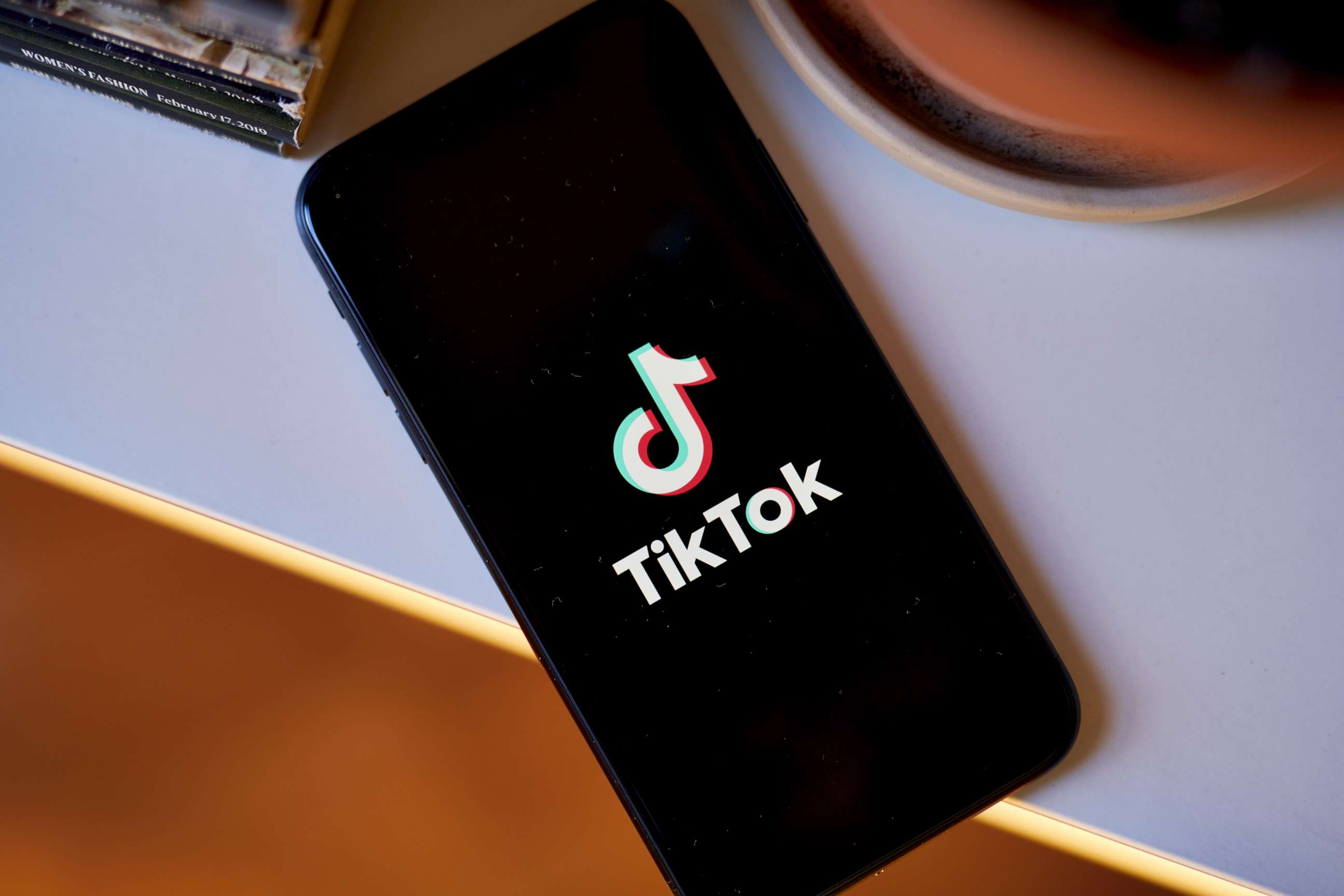 PHOTO: The TikTok logo on a smartphone arranged in Brooklyn, New York City, on March 9, 2023.