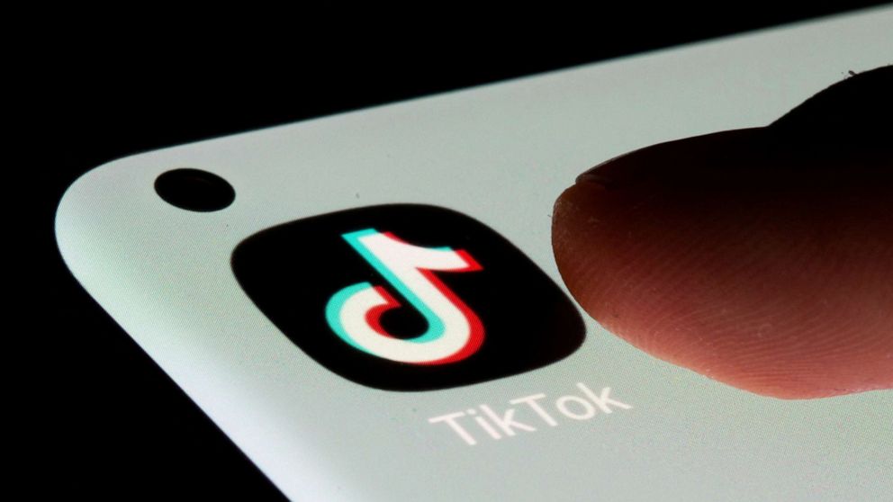 PHOTO: TikTok app is seen on a smartphone in this illustration taken, July 13, 2021.