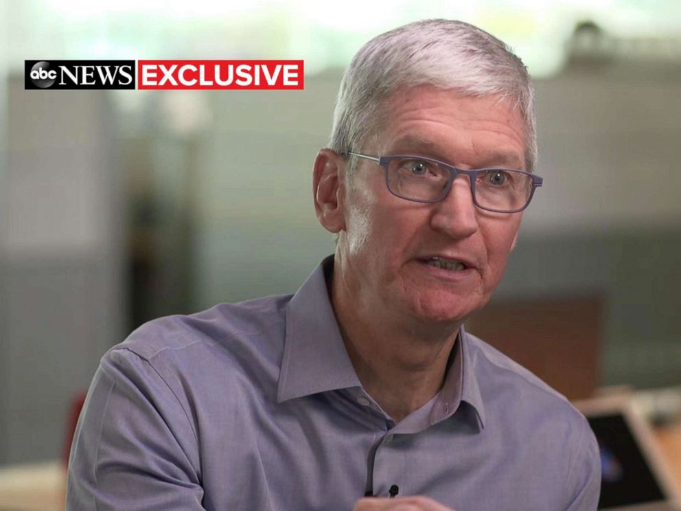 Making undertrykkeren Utålelig Tim Cook describes his vision as Apple breaks ground on Texas facility -  ABC News