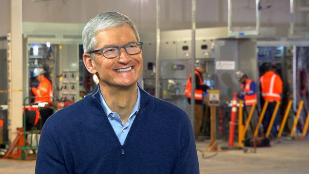 We want to help America,' Apple CEO Tim Cook says of moving