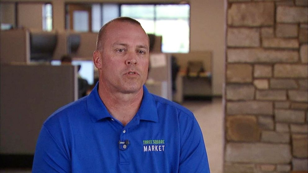 Todd Westby, the CEO of Three Square Market, speaks out about his decision to implant a microchip in his hand in an interview with ABC News.