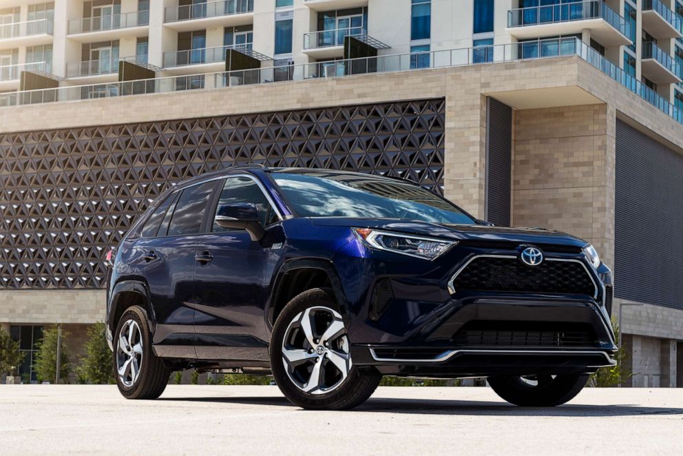 PHOTO: The 2021 Toyota RAV4 Prime SUV.