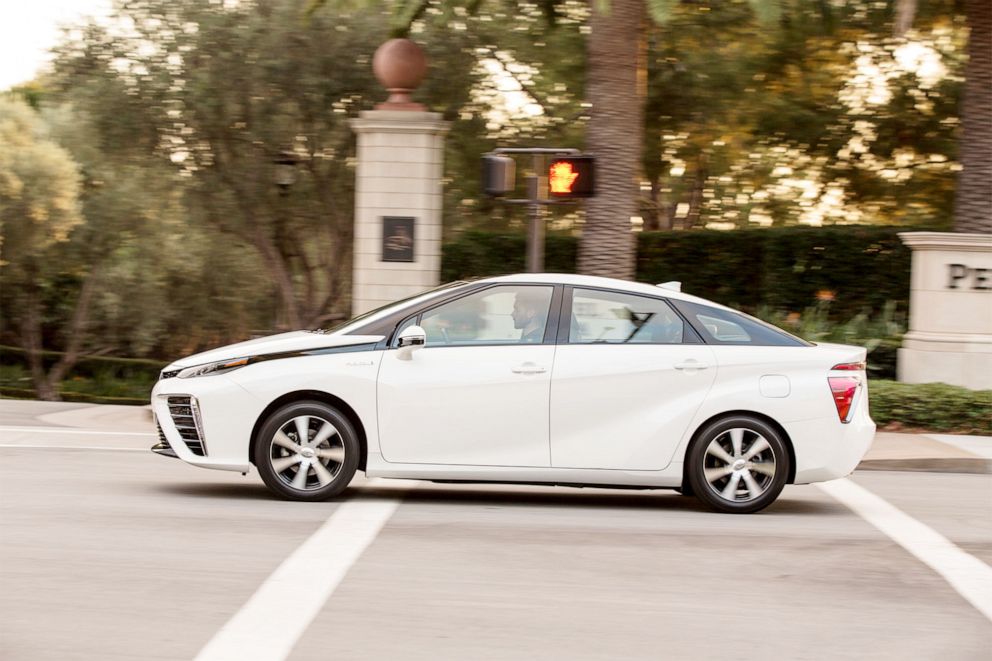 PHOTO: The first generation Mirai. Toyota has sold or leased 6,500 Mirais since its U.S. launch in 2015.