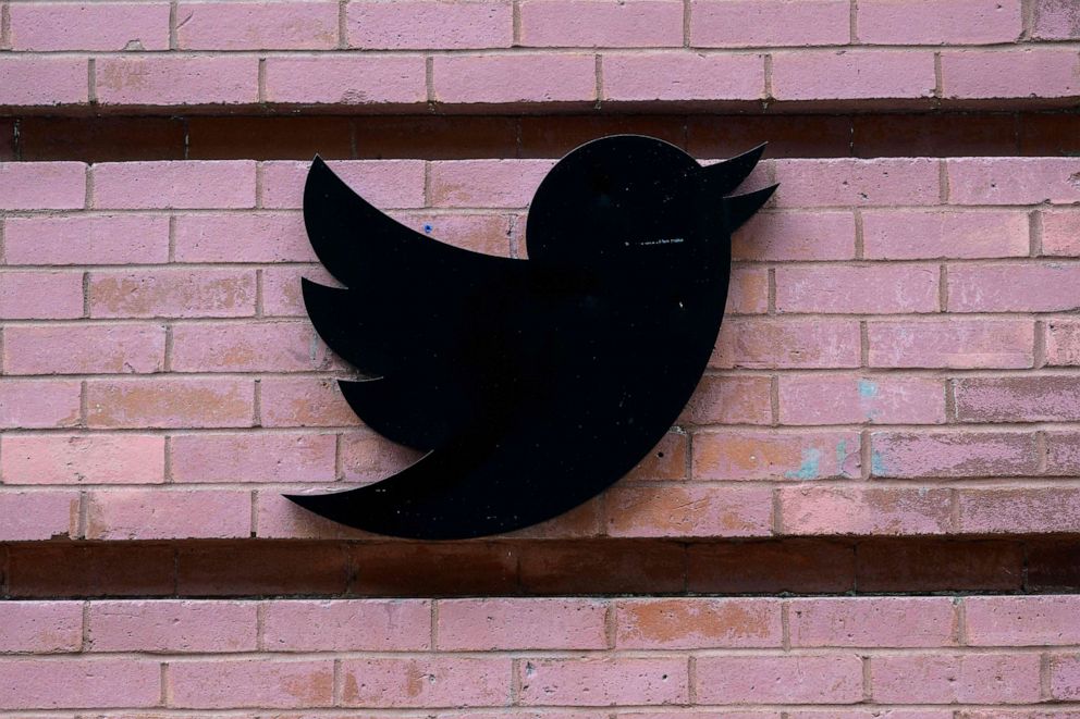 PHOTO: The Twitter logo at their offices in New York, Jan. 12, 2023.