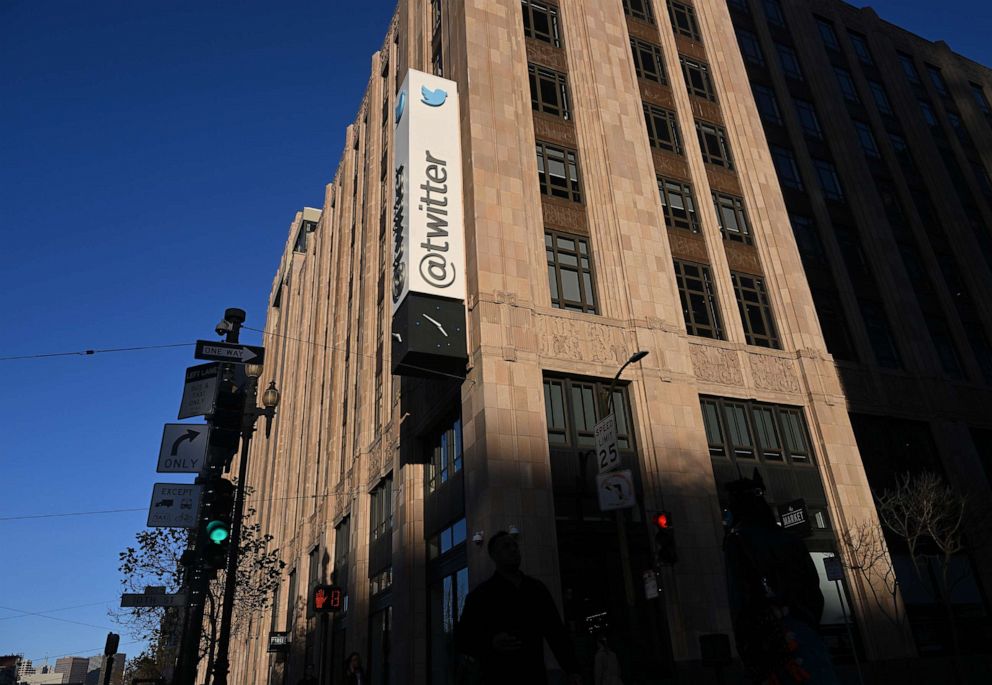 PHOTO: A view of Twitter Headquarters, Feb. 8, 2023, in San Francisco.