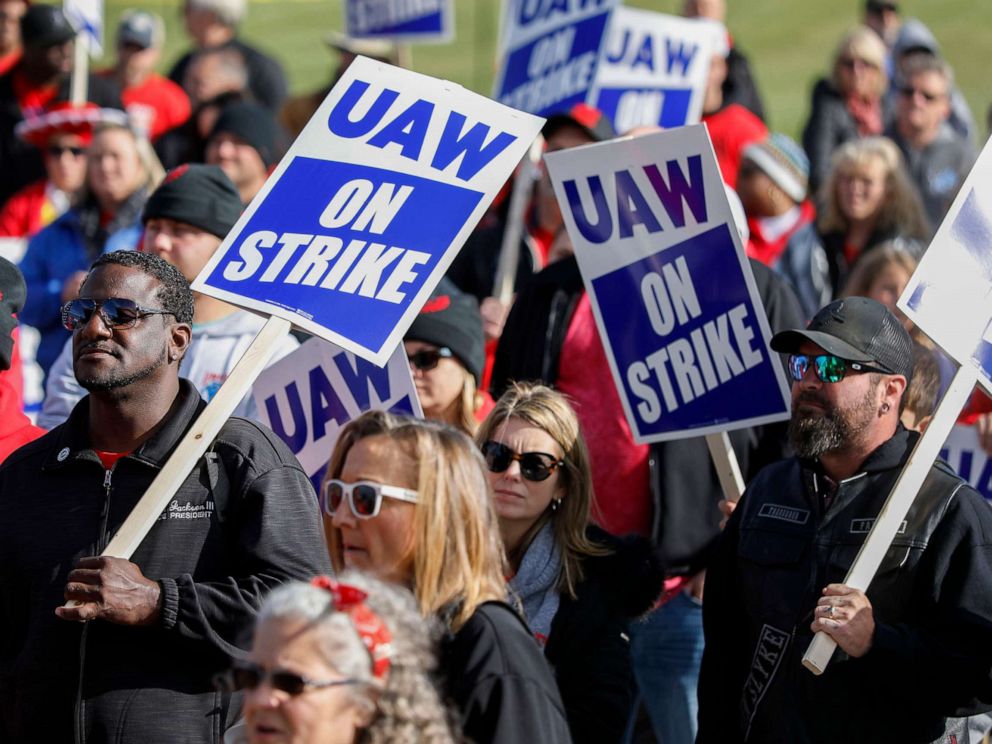 UAW increases strike pay for GM workers as negotiations continue Wild