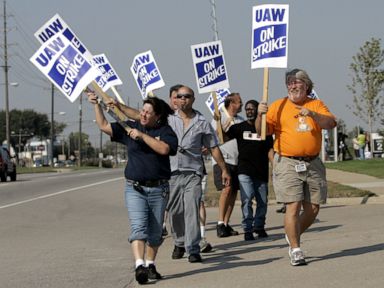 UAW poised to strike against Big 3 automakers if deal not reached by midnight