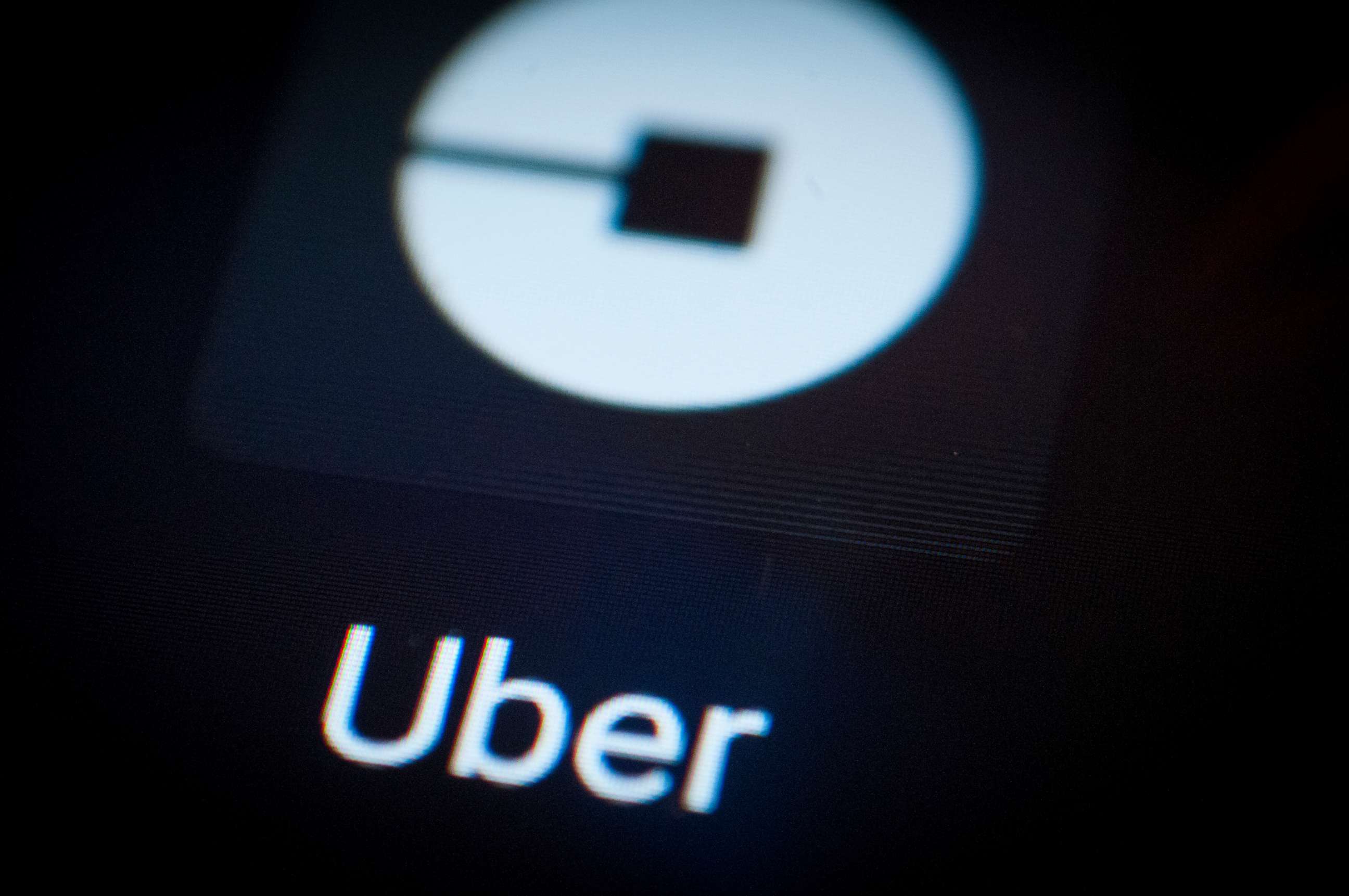PHOTO: This file photo shows the Uber ride sharing app as seen on an Android portable device on February 5, 2018.
