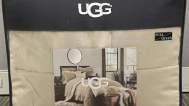 tan ugg comforter