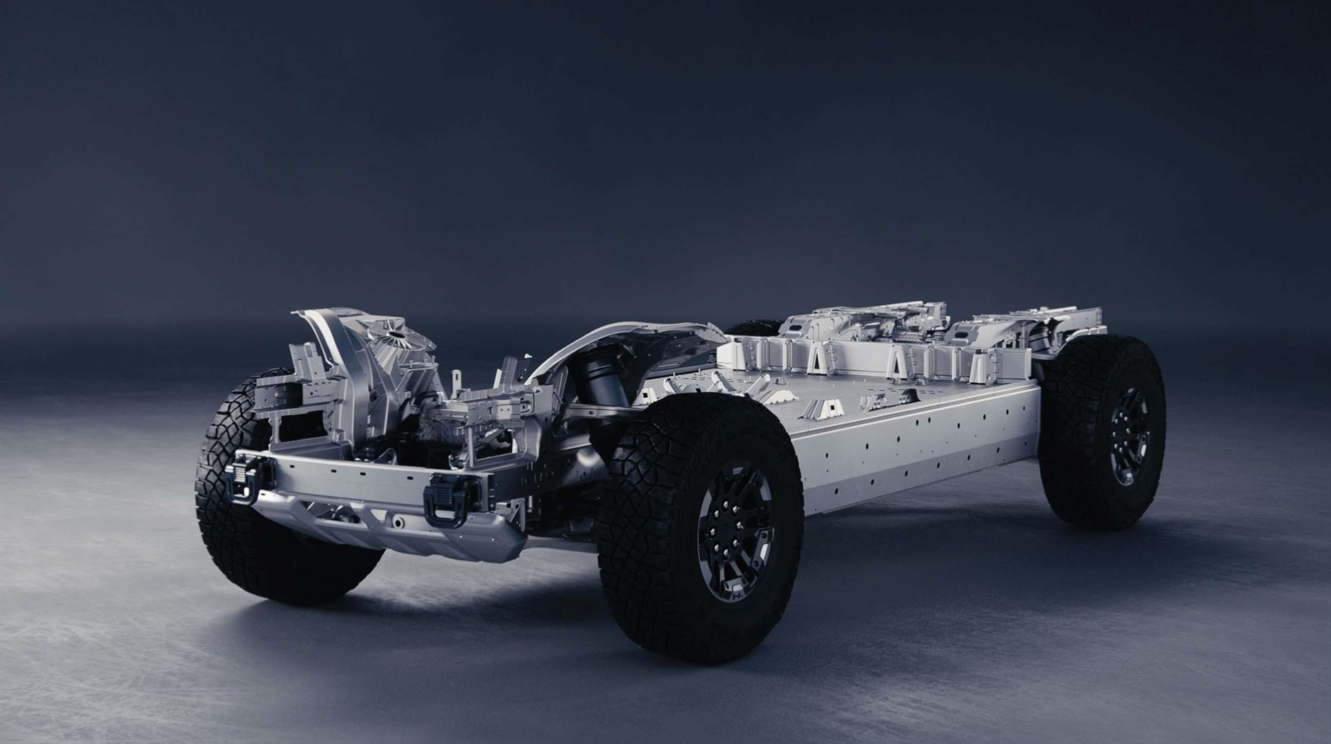 PHOTO: The Ultium platform is the foundation of GM's EV strategy, including the battery cells, modules and pack, plus drive units containing electric motors and integrated power electronics.
