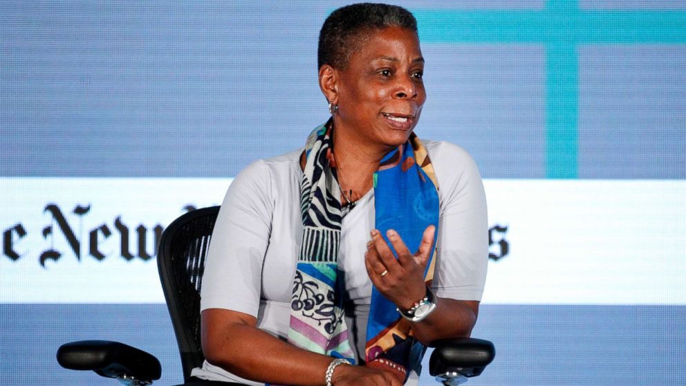 PHOTO: Ursula Burns, Xerox Corporation Chairwoman and CEO, speaks at The New York Times New Work Summit on March 1, 2016, in Half Moon Bay, Calif. 