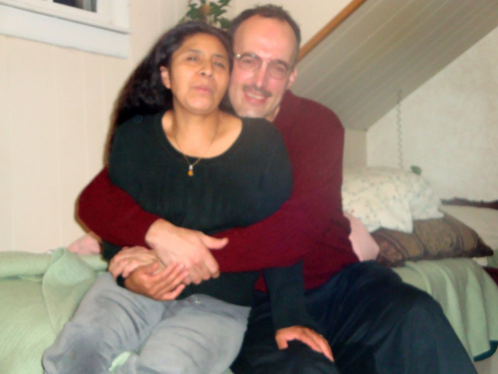 PHOTO: David Williams is pictured here with his wife of 19 years, Vitalina Williams.