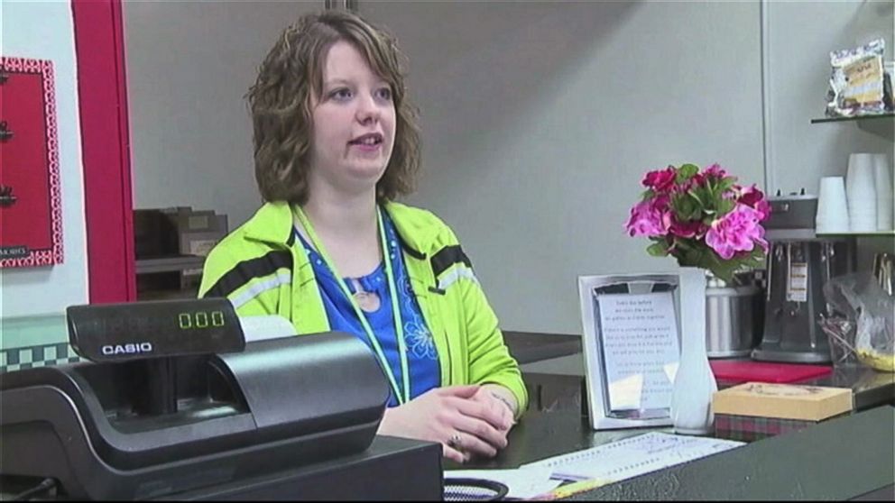 PHOTO: Crystal O'Connor of Memories Pizza in Walkerton, Ind., says she supports Indiana's Religious Freedom Restoration Act.