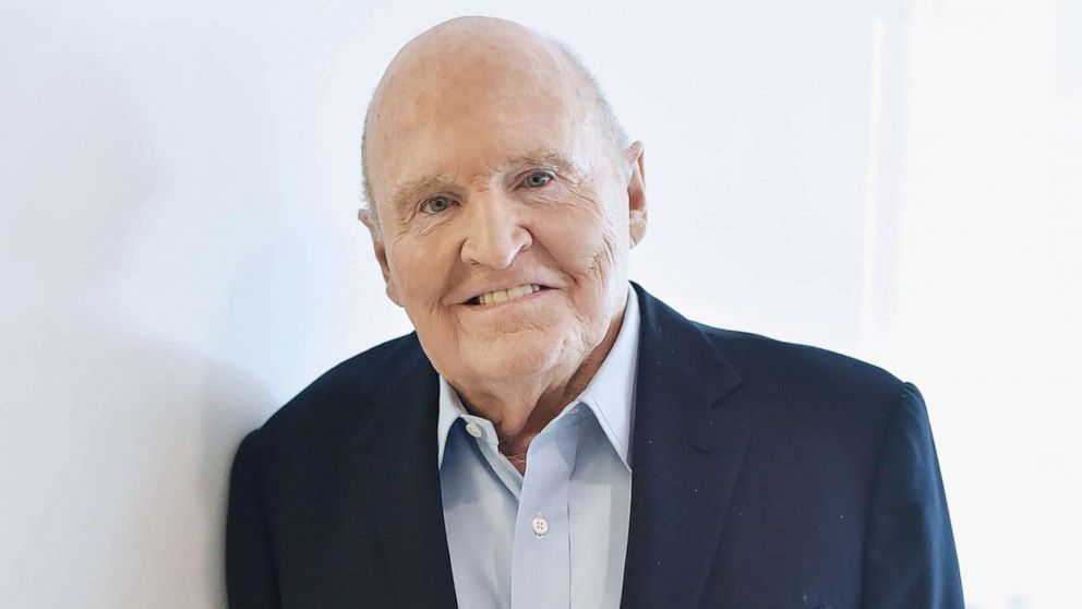 PHOTO: Jack Welch poses for a portrait after being interviewed by LinkedIn Executive Editor Dan Roth at LinkedIn Studios, March 11, 2015, in New York.