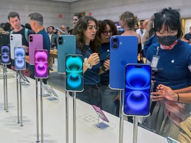 Apple's iPhone sales bounce back from recent slump amid AI expansion, but stock still dips