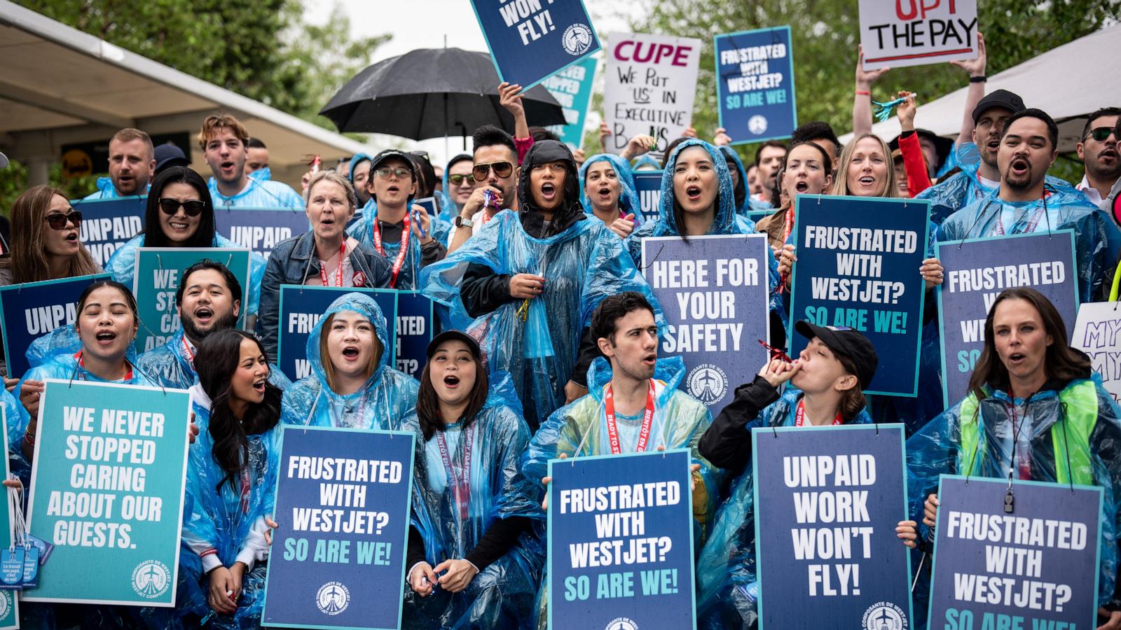 WestJet reaches tentative deal with flight attendants to end strike