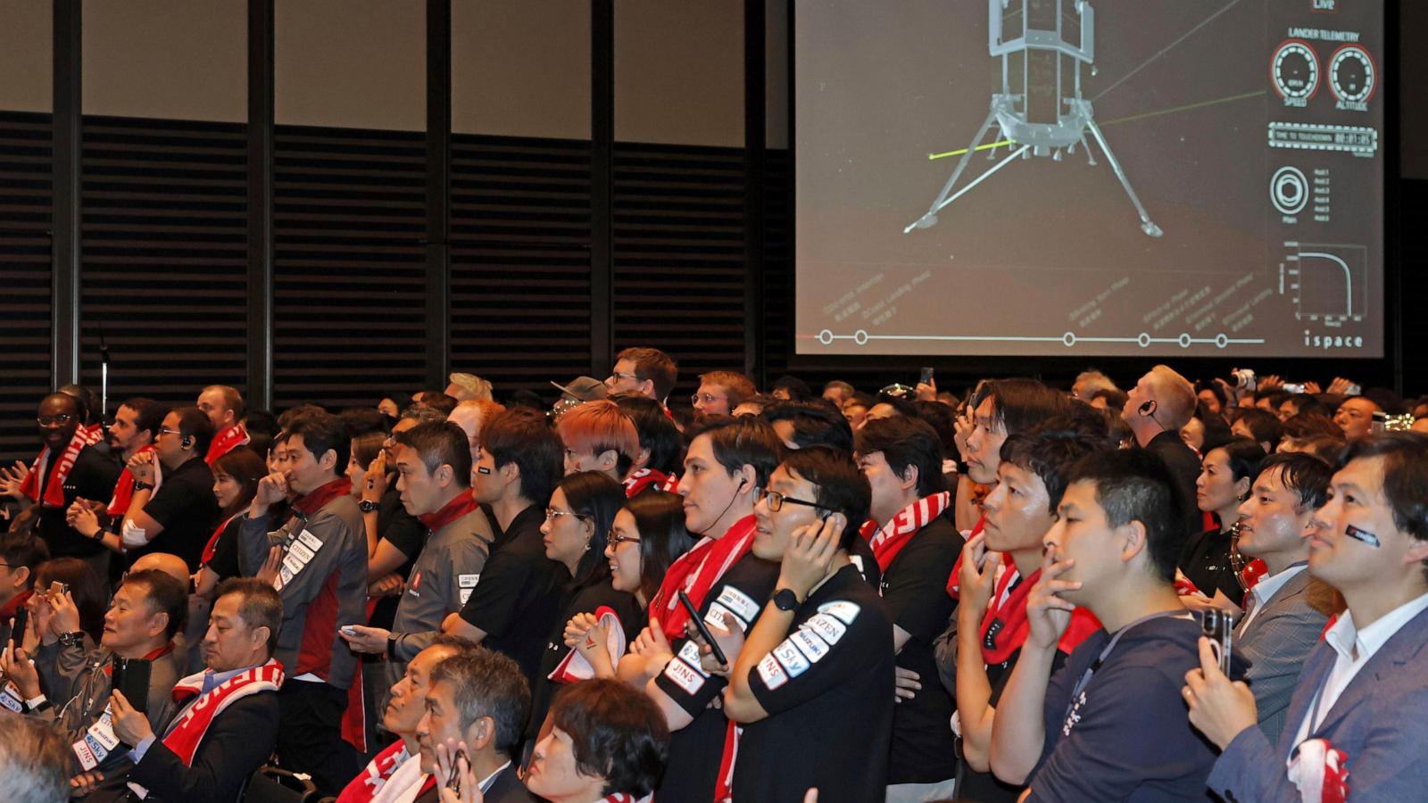 Private Japanese lunar lander heads toward a touchdown in the moon's far north