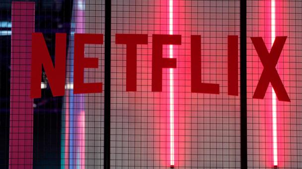 FILE- In this Nov. 4, 2017, file photo, the logo of entertainment company Netflix is pictured in Paris. (AP Photo/Christophe Ena, File)