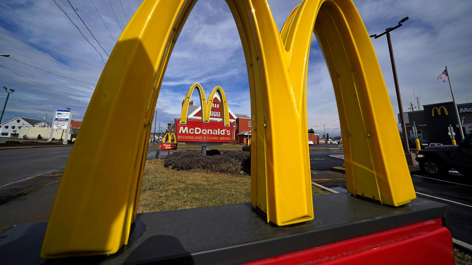 McDonald’s store traffic falls unexpectedly as diners grow uneasy about economy