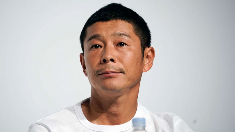 PHOTO: Zozo founder Yusaku Maezawa attends a news conference, Sept. 12, 2019, in Tokyo.