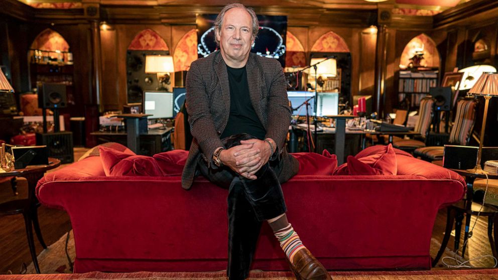 PHOTO: Renowned music composer Hans Zimmer in his Los Angeles recording studio.