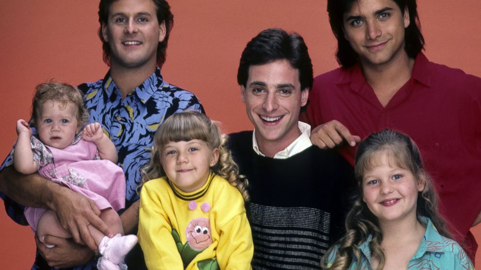 The cast of "Full House," June 26, 1987.