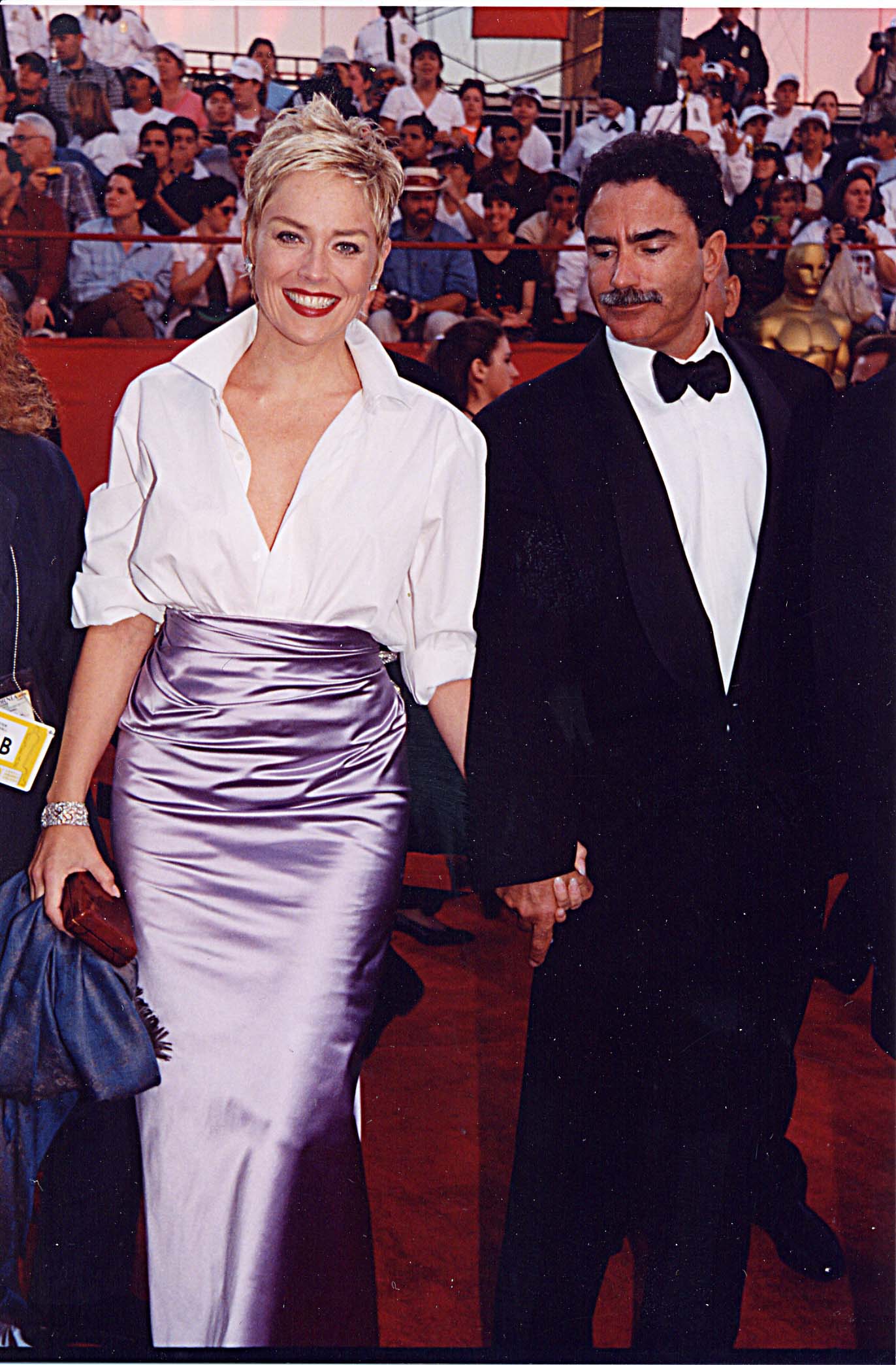 Sharon Stone in Vera Wang Skirt Picture Best Oscar fashion through