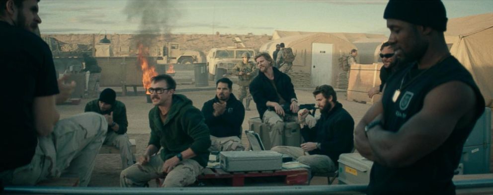 PHOTO: A scene from the movie "12 Strong."