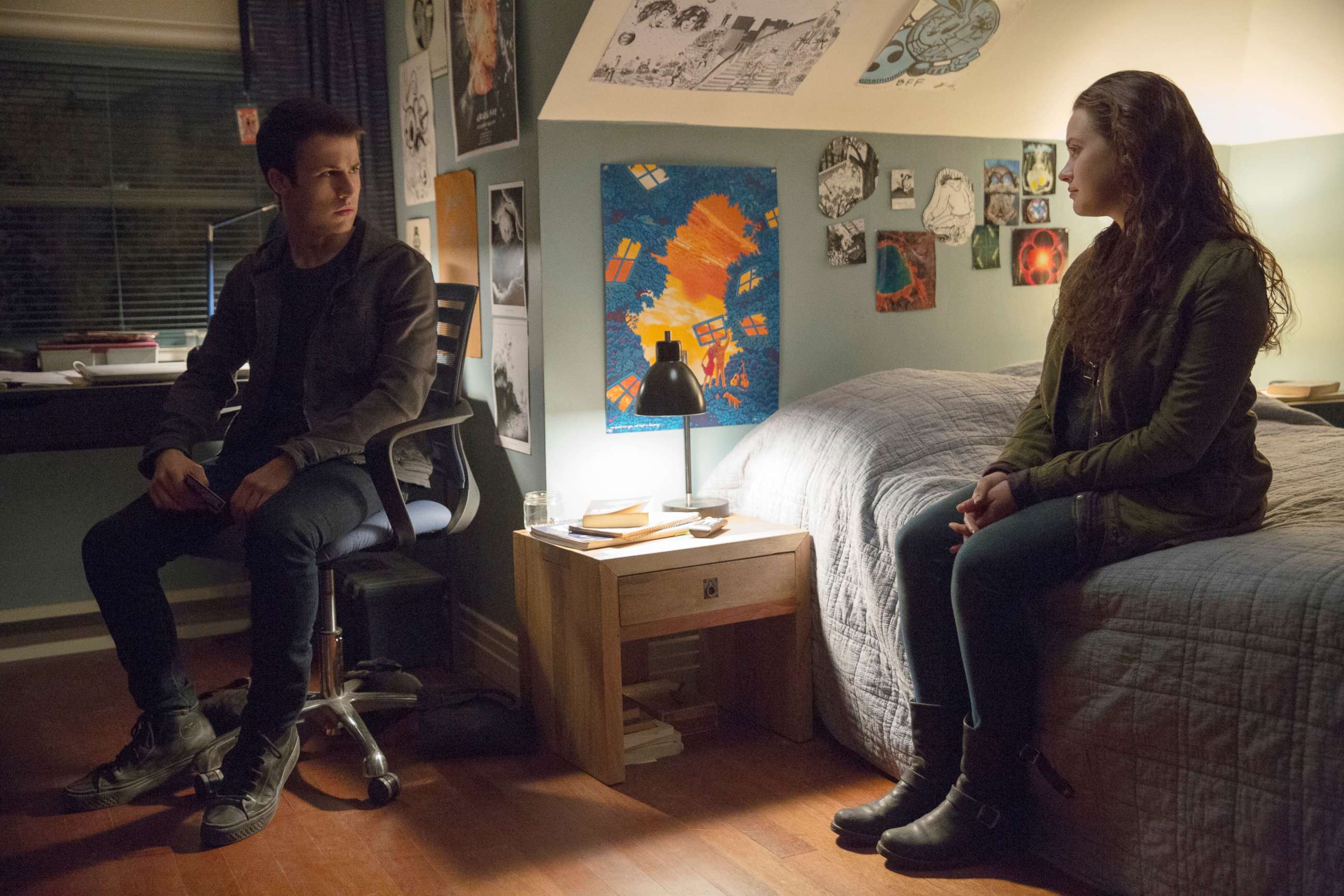 PHOTO: Scene from the Netflix series "13 Reasons Why."