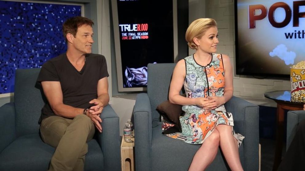 True Blood Stars Anna Paquin Stephen Moyer On What They Took From The Set Video Abc News