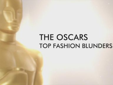 VIDEO: The Oscars Top Fashion Blunders