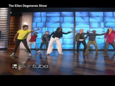 VIDEO: First Lady Michelle Obama Challenges Ellen to Dance-off