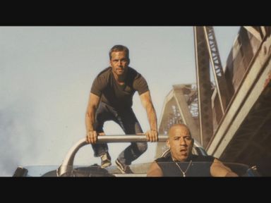 VIDEO: Michelle Rodriguez and Tyrese Gibson reveal their all-time favorite stunts in the Fast and Furious franchise.