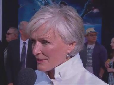 VIDEO: Glenn Close at 'Guardians of the Galaxy' Premiere