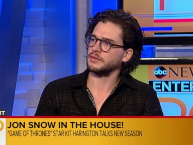 VIDEO: Kit Harington Talks New Season of 'Game of Thrones'