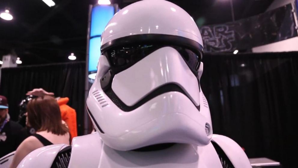 VIDEO: New Star Wars Episode VII Storm Trooper Uniform is the Main Attraction at Celebration