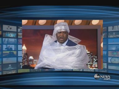 VIDEO: Shaq Is All Wrapped Up