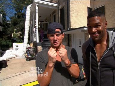 VIDEO: Michael Strahan goes behind the scenes of the movie that will soon be heating up theaters.