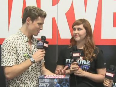 VIDEO: Scream with Connor Weil on Marvel LIVE! at San Diego Comic-Con 2015