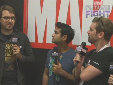 VIDEO: Jonah Ray & Kumail Nanjiani Visit Marvel LIVE! at San Diego Comic-Con 2015