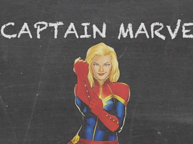 VIDEO: Air Force Officer Carol Danvers Captain Marvel MARVEL 101