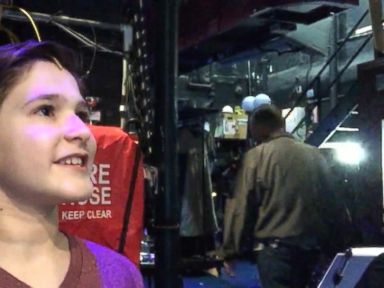 VIDEO: NYC kids Get a Chance To Go Behind The Scenes of Broadway