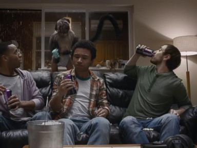 VIDEO: Super Bowl Ad: With Mountain Dew, A Puppy, Monkey and Baby Collide