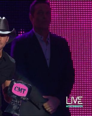 VIDEO: Tim McGraw won Video of the Year honors for "Humble and Kind."