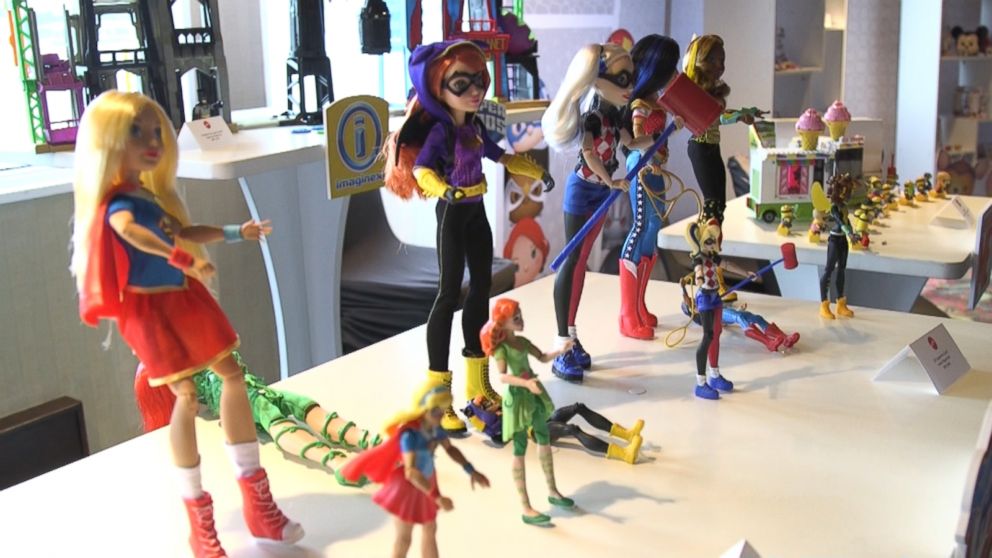 Female superhero clearance dolls