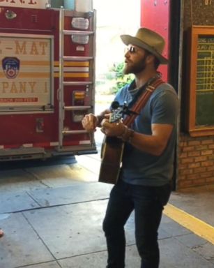 VIDEO: Drake White Kicks Off Charity Tour with New York Firefighters