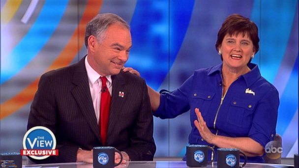 Video Sen. Kaine, Wife Anne Holton Discuss Their Her Support of Teachers - ABC