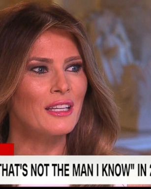 VIDEO: Melania Trump Defends Husband's Comments in Trump Tape