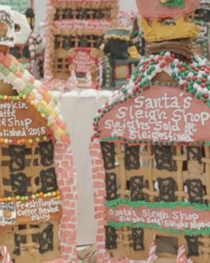 VIDEO: 'Gingerbread Man' Builds World's Largest Gingerbread Village