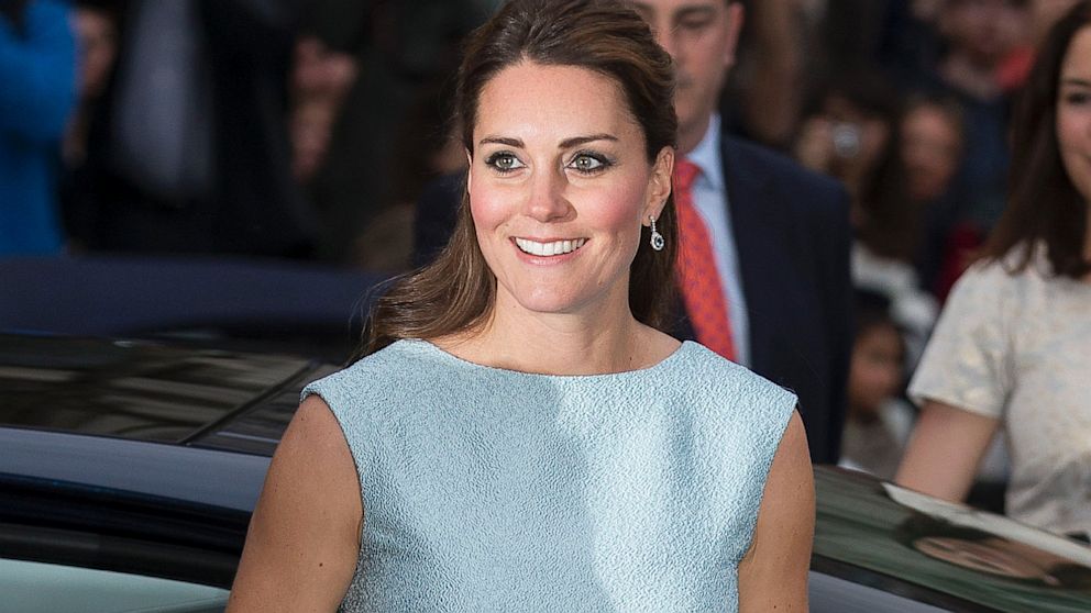 Catherine, Duchess of Cambridge, attends The Art Room reception at the National Portrait Gallery, April 24, 2013, in London.  